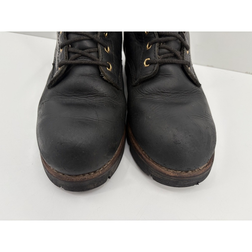 Chippewa Men's Black Logger Waterproof Insulated Chip-A-Tex Boots 8.5 Vibram - Picture 3 of 11